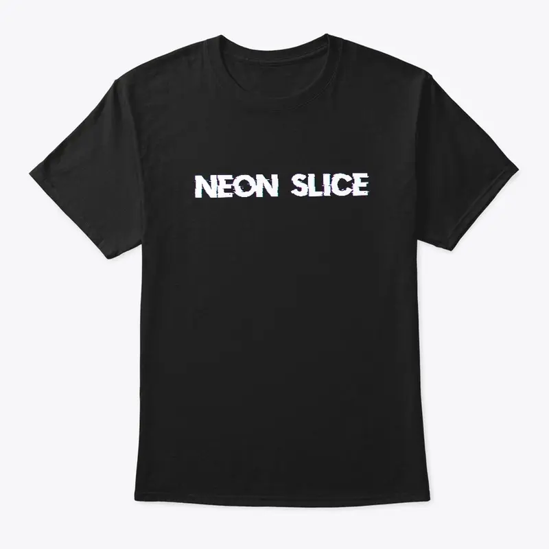 NEON SLICE - GLITCHED LOGO